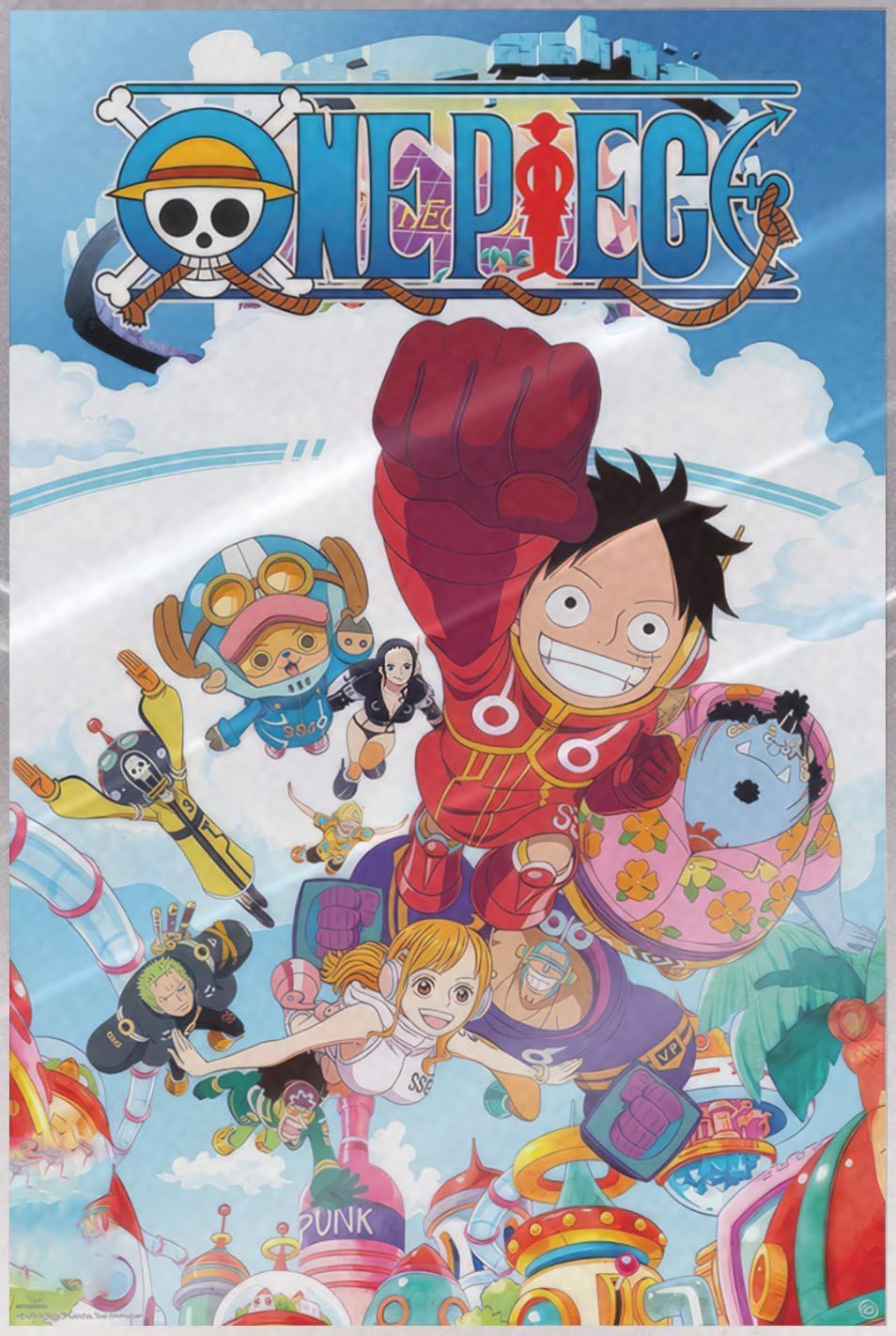 One Piece - Anime TV Show Poster (Egg Head) (Size: 24" x 36") (Laminated Poster)