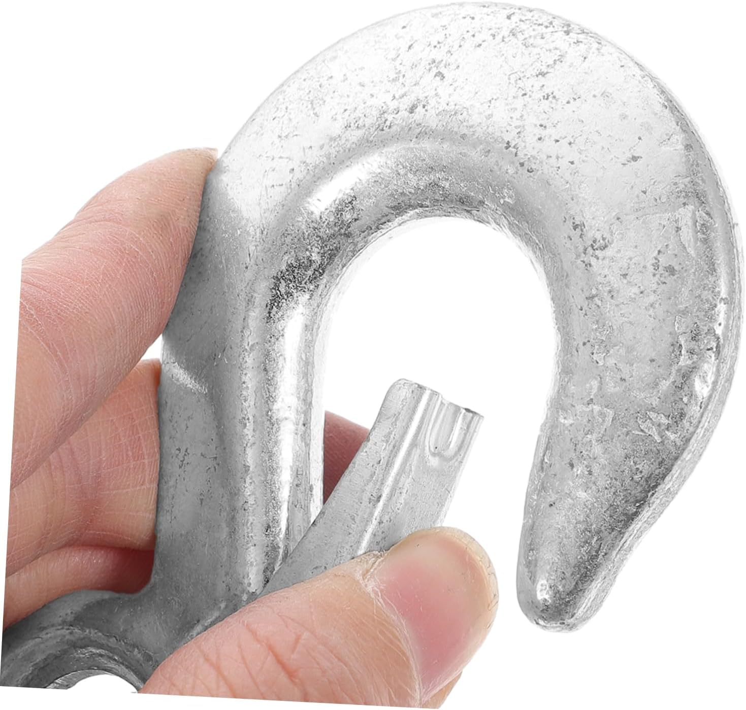 1Pc Car Winch Rope Sturdy Wire Trailer Rope with Forged Hooks Tons Capacity Fluorescent Design for Night Safety Heavy Duty Hauling Cable for Emergency Towing