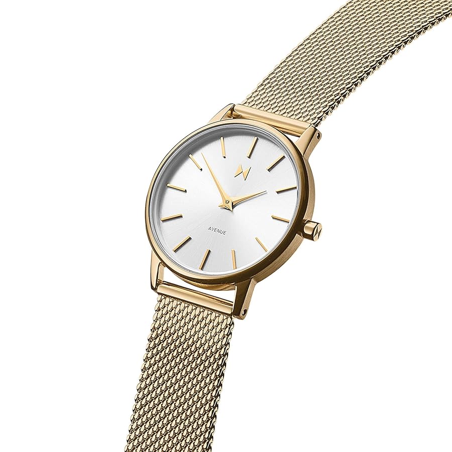 MVMT レディース 腕時計 ゴールド The Rise Boyfriend Collection — Silver Gold Women's Watch | MVMT