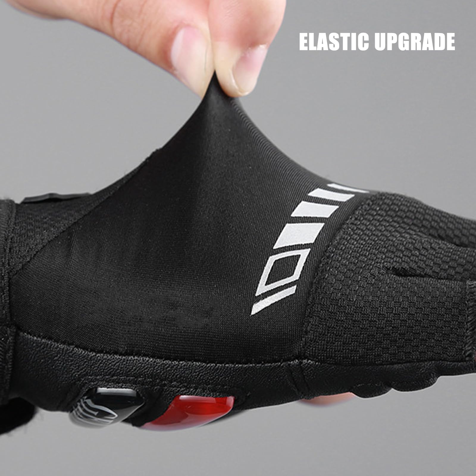 Guanti da ciclismo resistenti agli urti ad asciugatura rapida antiscivolo per palestra migliora la tenuta per allungare. Utilizzare le distanze durante il ciclismo