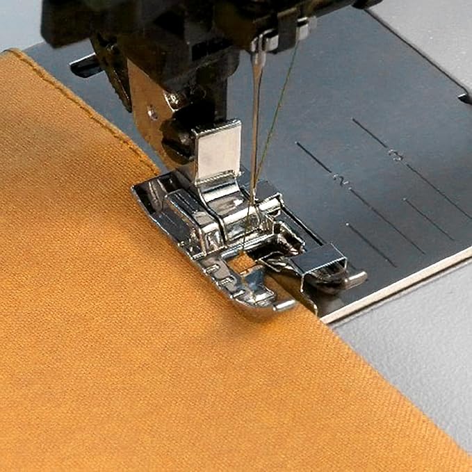 FIKLOTA Pie Prensa para Unir Bordes para Máquinas de Coser Low Shank miniatura 5