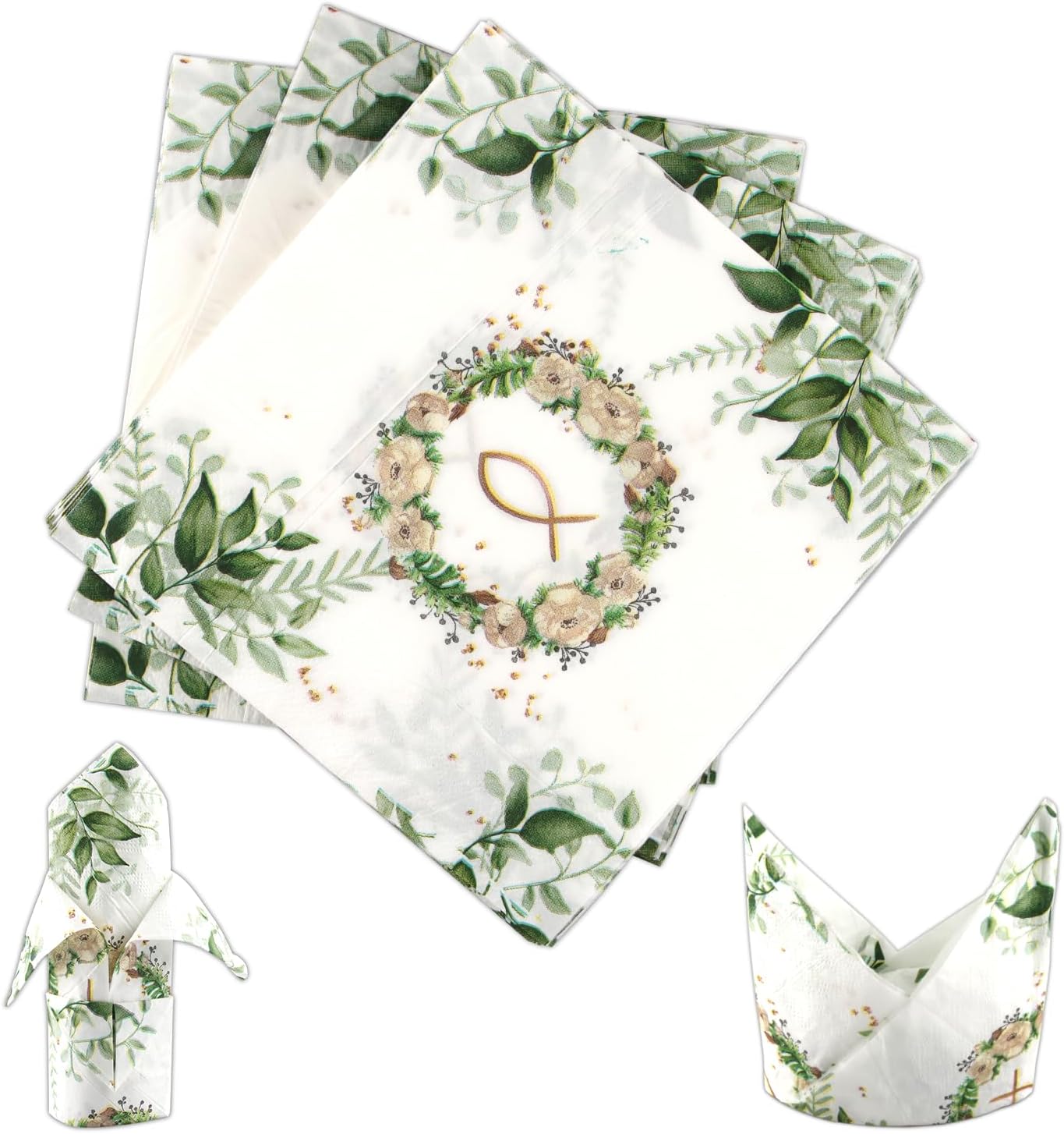 Serviette Joyeux Anniversaire Rose Gold | Serviettes Nappes Anniversaire