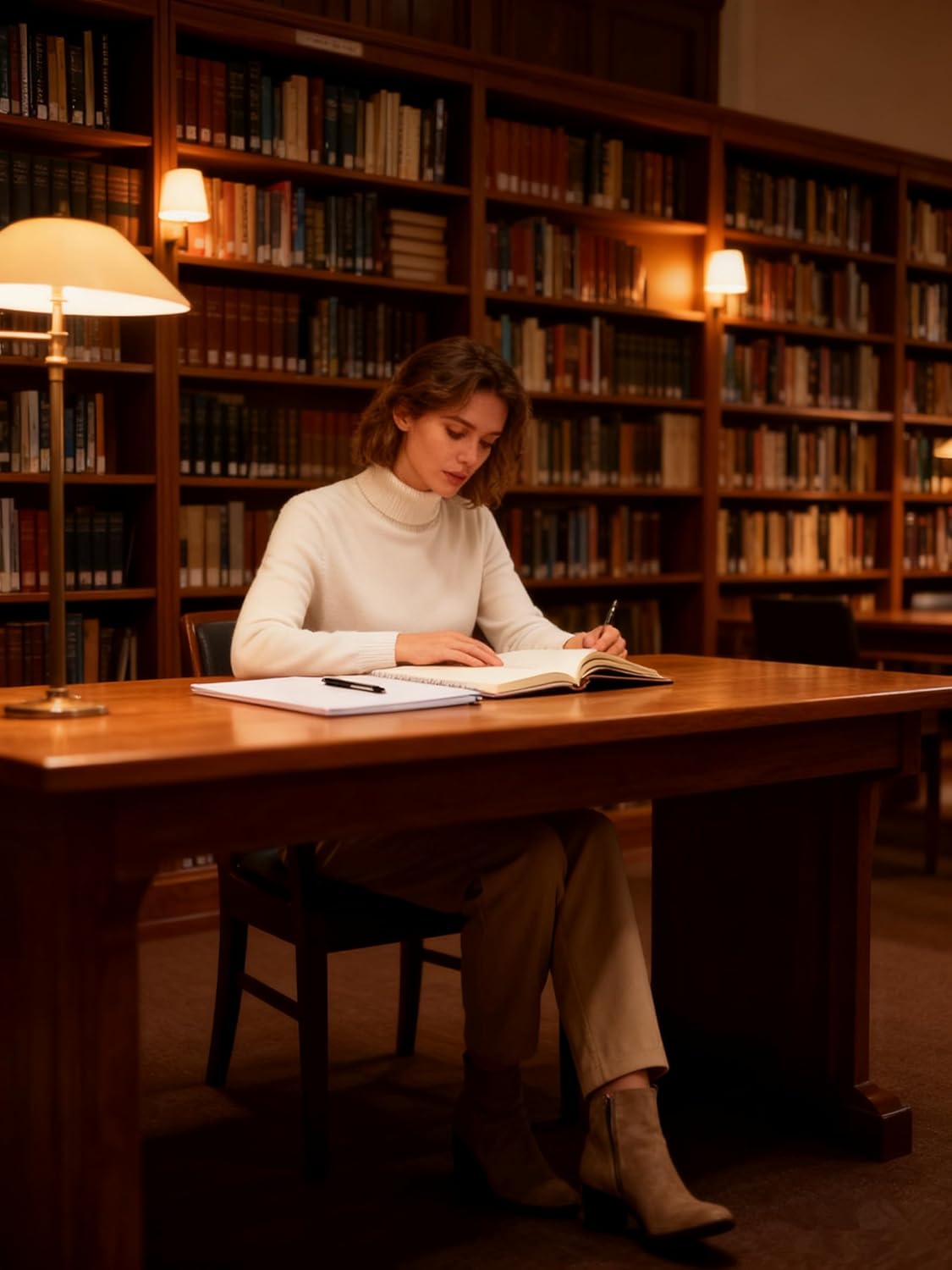 DAIMIDY Turtleneck Sweaters for Women Long Sleeve Knit Pullover Sweater Top Fall Winter Fashion Outfits - Image 3