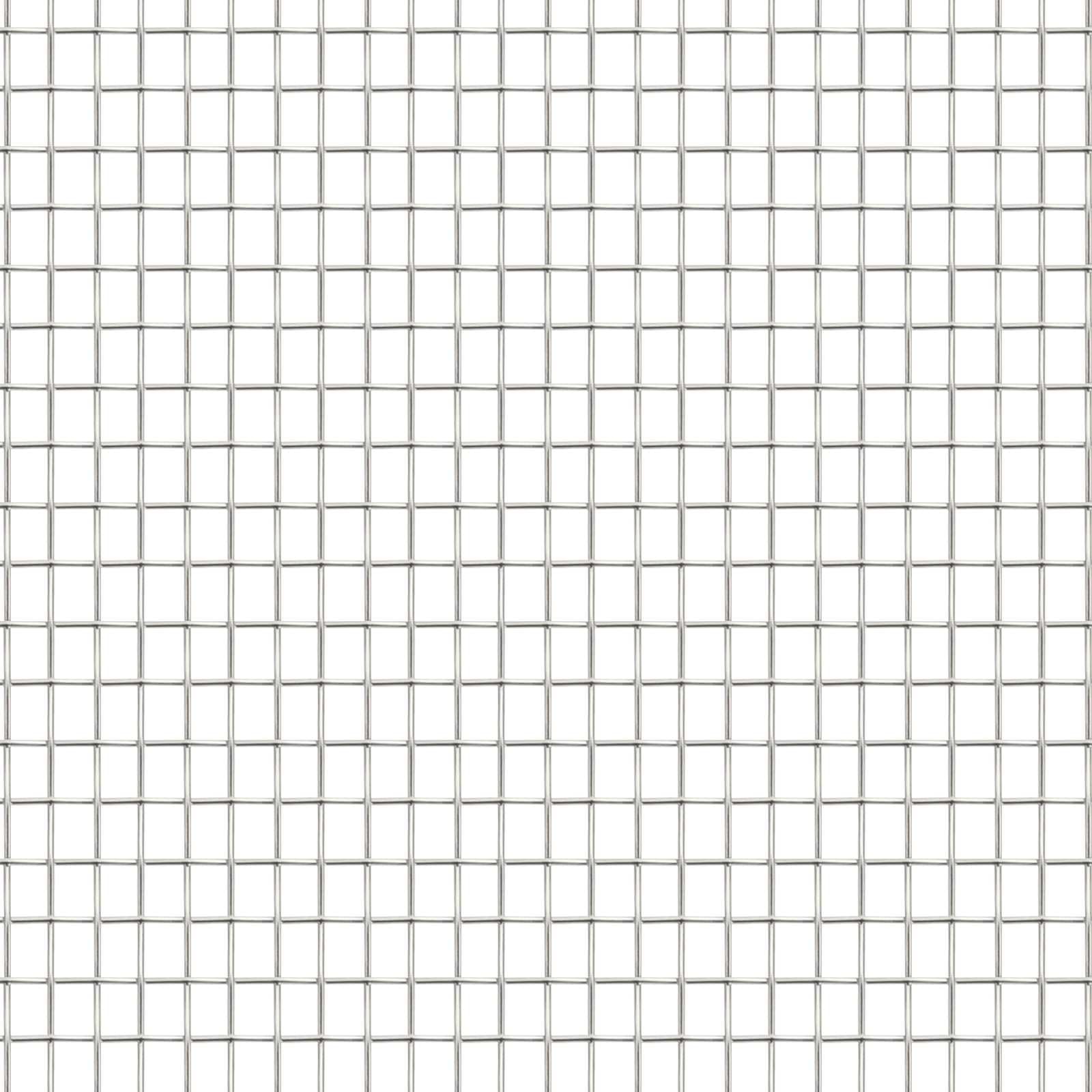 Siatka druciana 100 x 500 cm, stal nierdzewna 304, srebrna z 18 siatkami, ochrona przed wzrokiem, ogrodzenie, ochrona przed wiatrem, klatki dla zwierząt, projekty DIY, trwała, odporna na