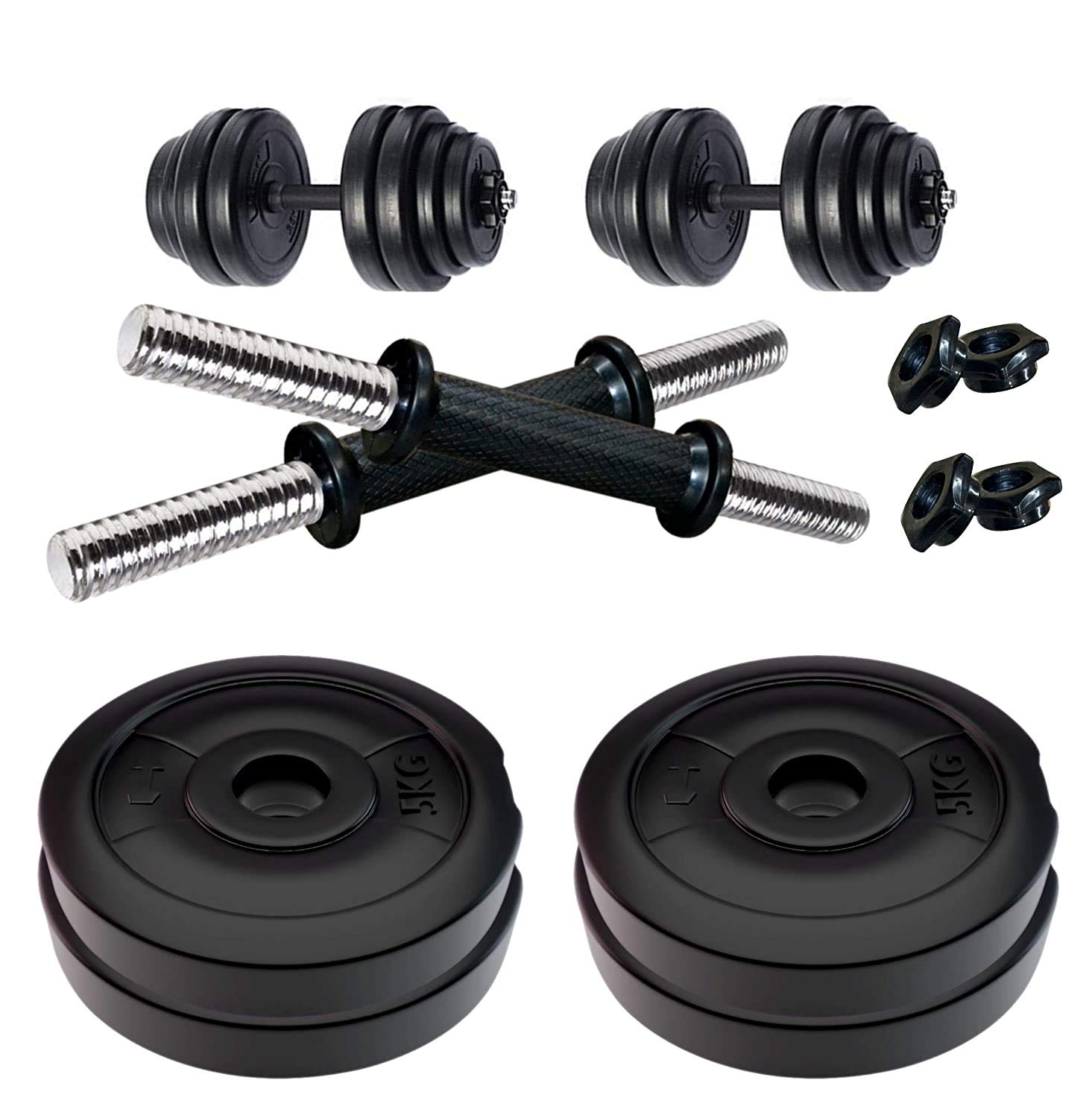 SX Fitness Home Gym Setup Combo Pack 20KG PVC Weight Plates Adjustable Dumbbell (B08LSPNQ74) Amazon Price History, Amazon Price Tracker