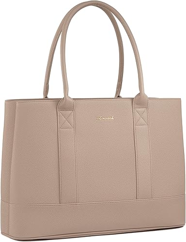 Miniatura 1 de LOVEVOOK Bolsa para laptop para mujer, bolsa de mano de trabajo para computadora, bolso de hombro de negocios, maletín de oficina para regalo,