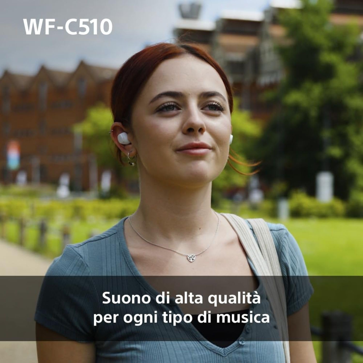 Sony WFC510 True Wireless Cuffie Bluetooth Multipoint IPX4 Spotify Tap Ricarica Rapida 22h Nero