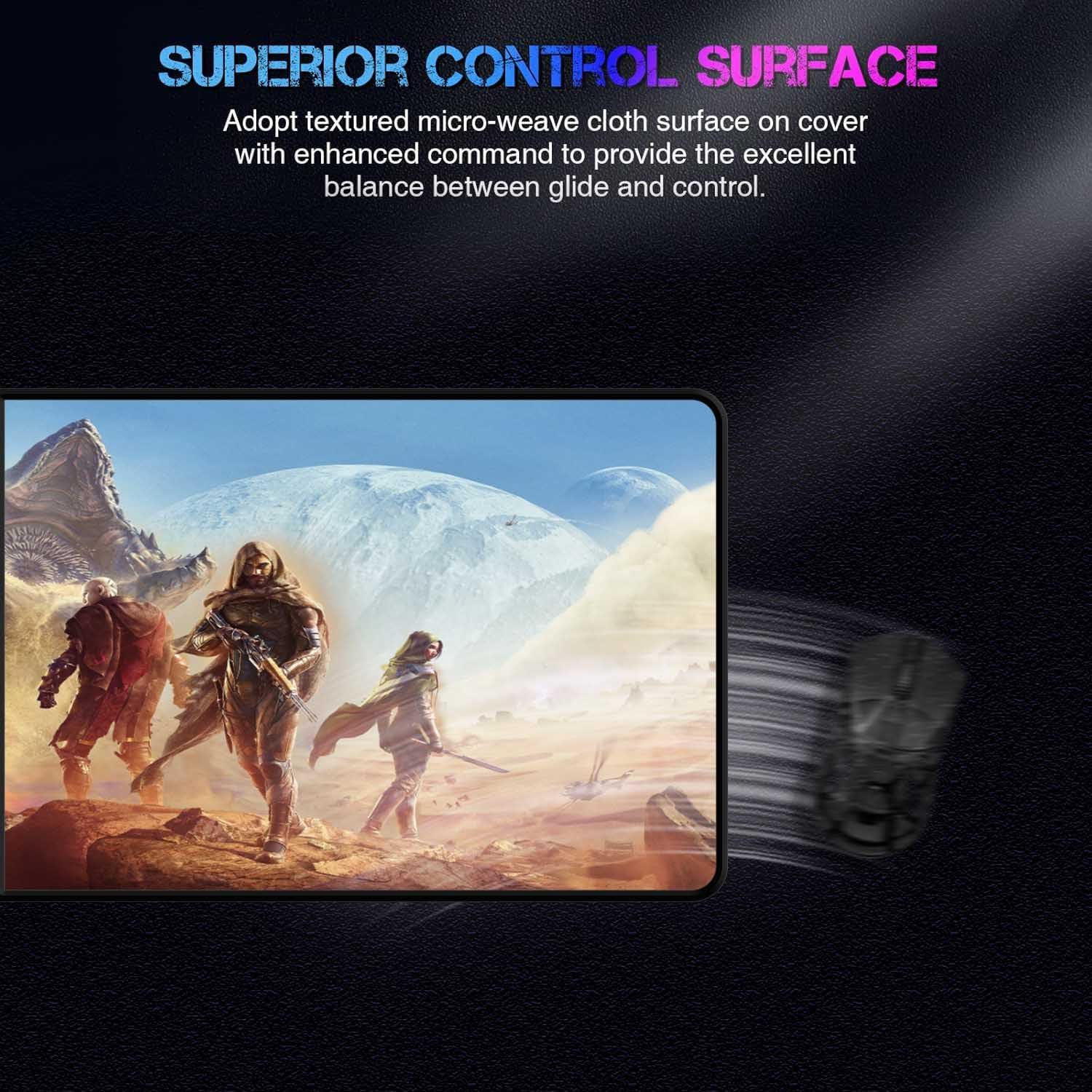 XXL Mouse Pad, Sand Dune Awakening Game KeyboardPad, Gamemousepad XXL (80 x 30 x 3 cm) Rubber Anti Slip Base - Smooth Surface - Office Mouse Pad - Anime Game Largemousepad