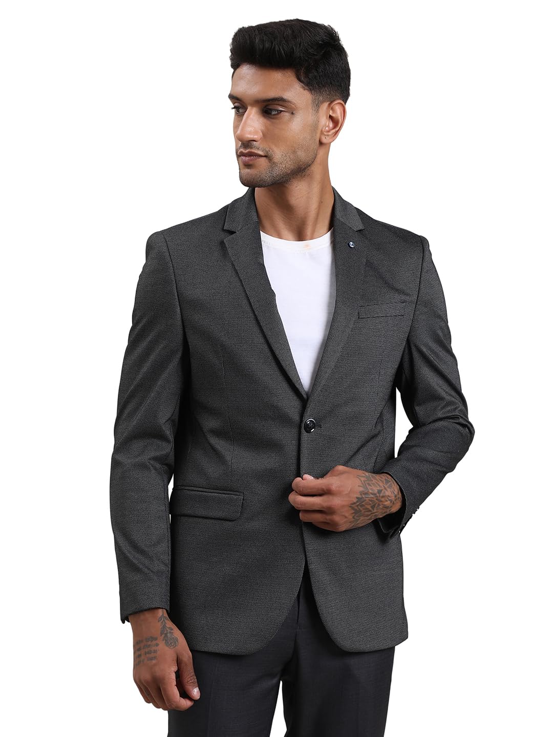 turtle Men’s Tailored Fit Solid Polyviscose Blazer || Formal, Wedding Stylish Men’s Suit Jacket-picture-25