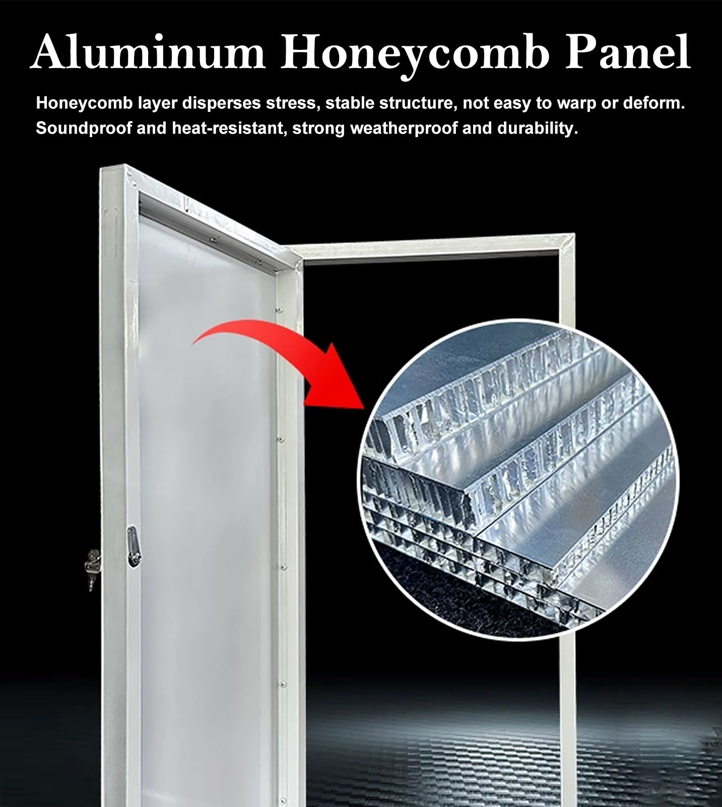 Aluminum Access Panel 14x36 Inch - Lockable Wall Hatch For Attic, Plumbing, & Electrical