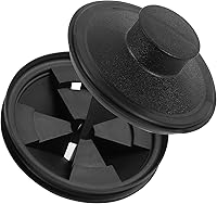 Vista 8 de RQYEKDO QCB-AM - 2 protectores de salpicaduras para eliminación de basura de 3 3/8 pulgadas, repuesto QCB-AM para modelos InSinkErator Evolution