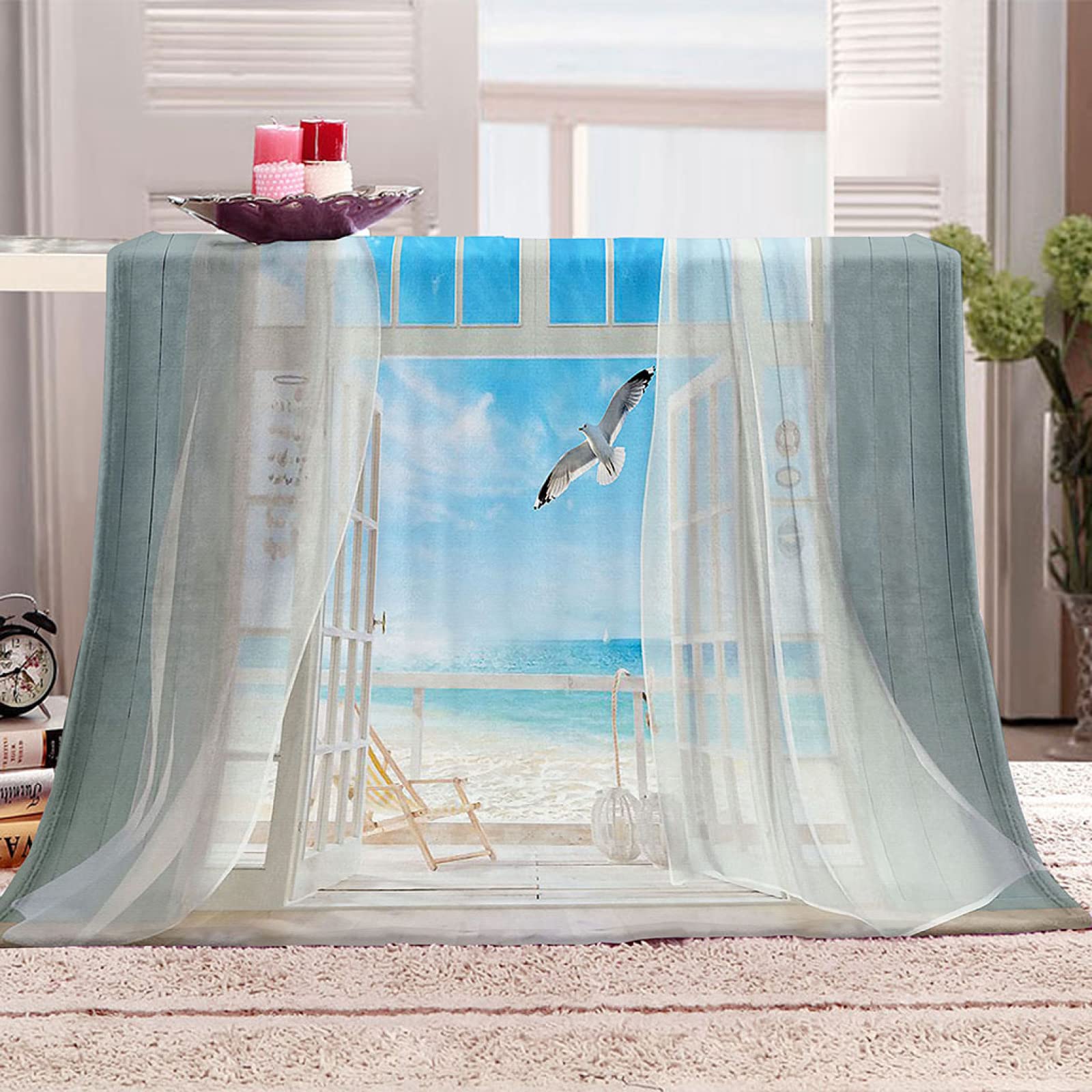 Couverture personnalisée 3D en flanelle chaude et ultra moelleuse