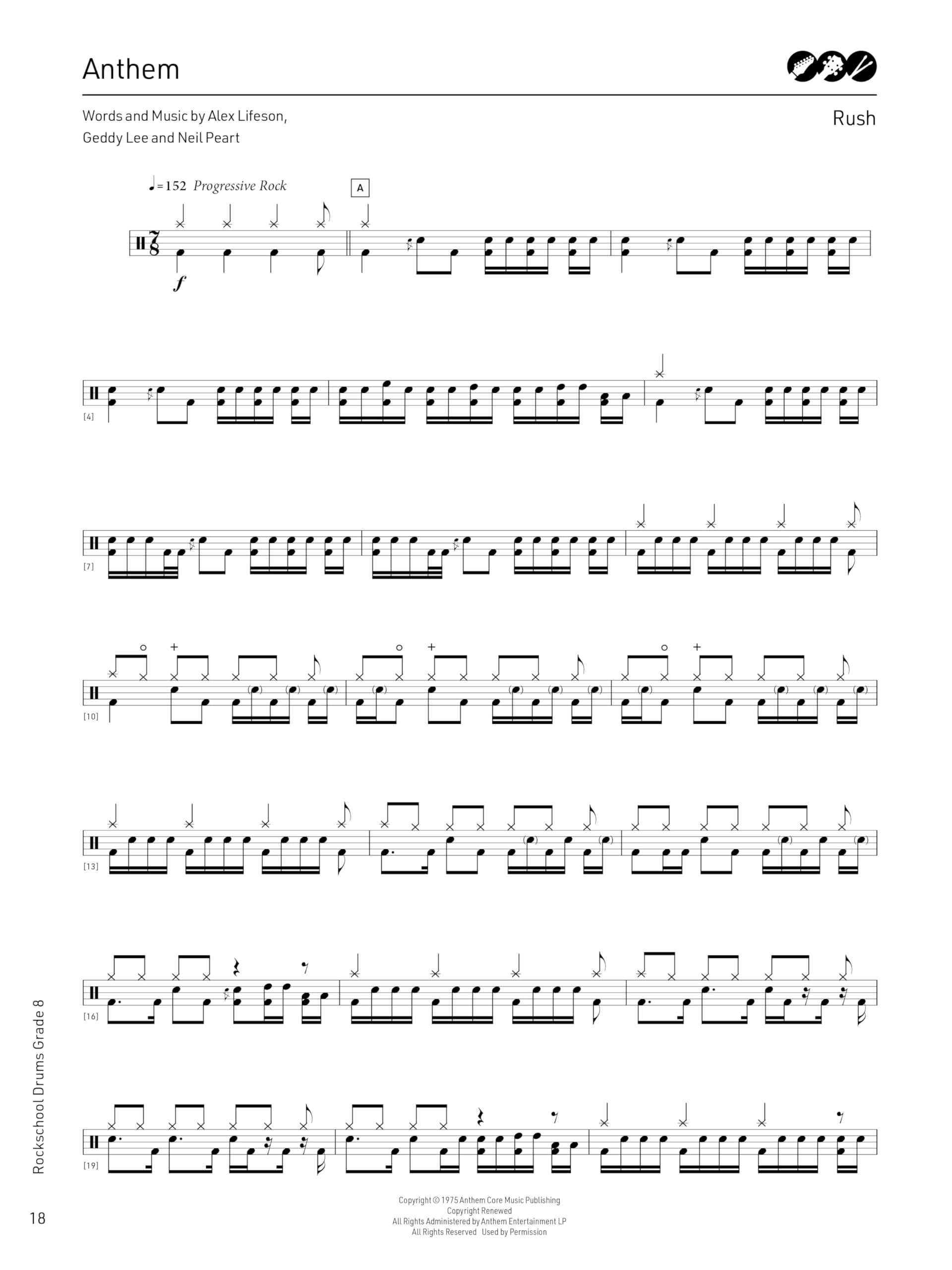 Rockschool: Drums - Grade 8 (2024) | Advanced Drum Sheet Music and Practice Guide for Students | 9 Performance Pieces with Techniques, Sight Reading, Aural Tests and Contemporary Music Study
