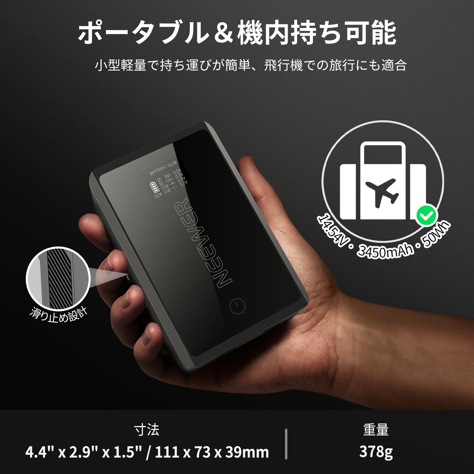 NEEWER ミニVマウントバッテリー ミニVロック電池 D Tap/USB C Amazon.co.jp: NEEWER ミニVマウントバッテリー ミニVロック電池 D Tap