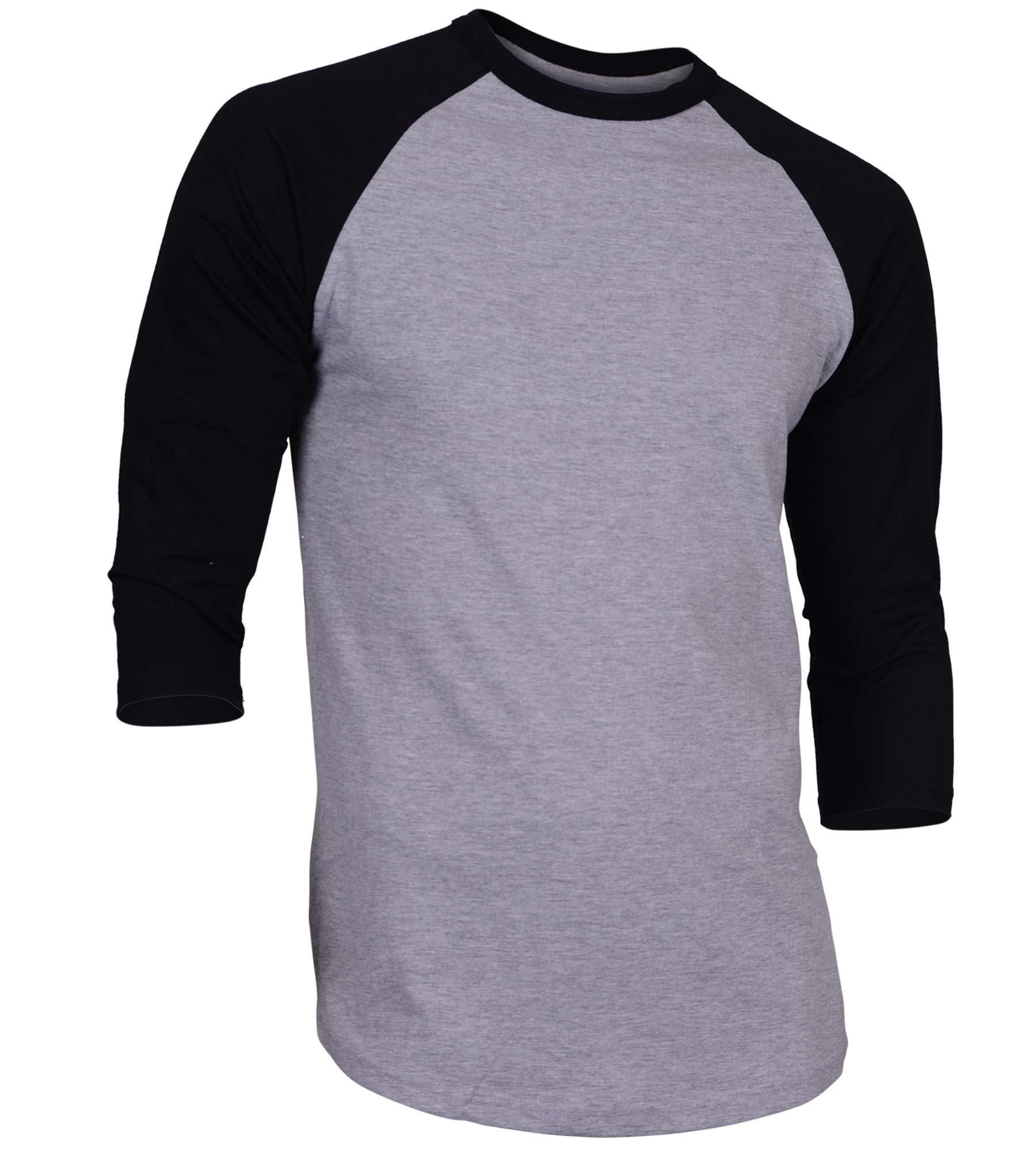 Men's Casual 3/4 Sleeve Baseball Tshirt Raglan Jersey Shirt