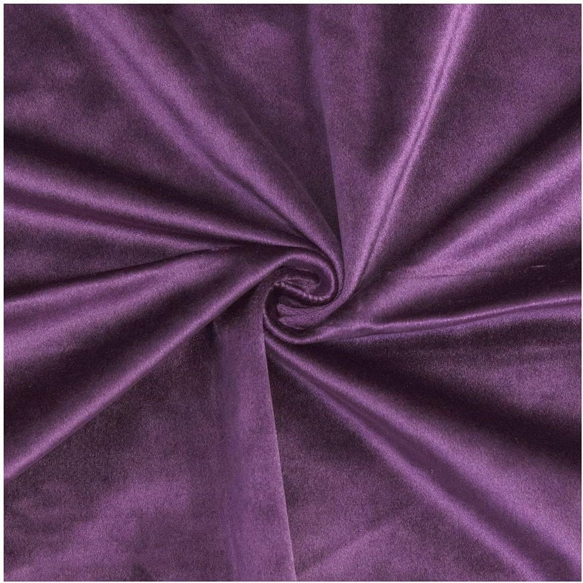 LNNW Tkaniny Aksamitna tkanina 280x100cm Fioletowa aksamitna tkanina tapicerska Materiał welurowy na zasłony, dekoracje wnętrz, poduszki dla sukienki, sztuki i rzemiosła, szycia