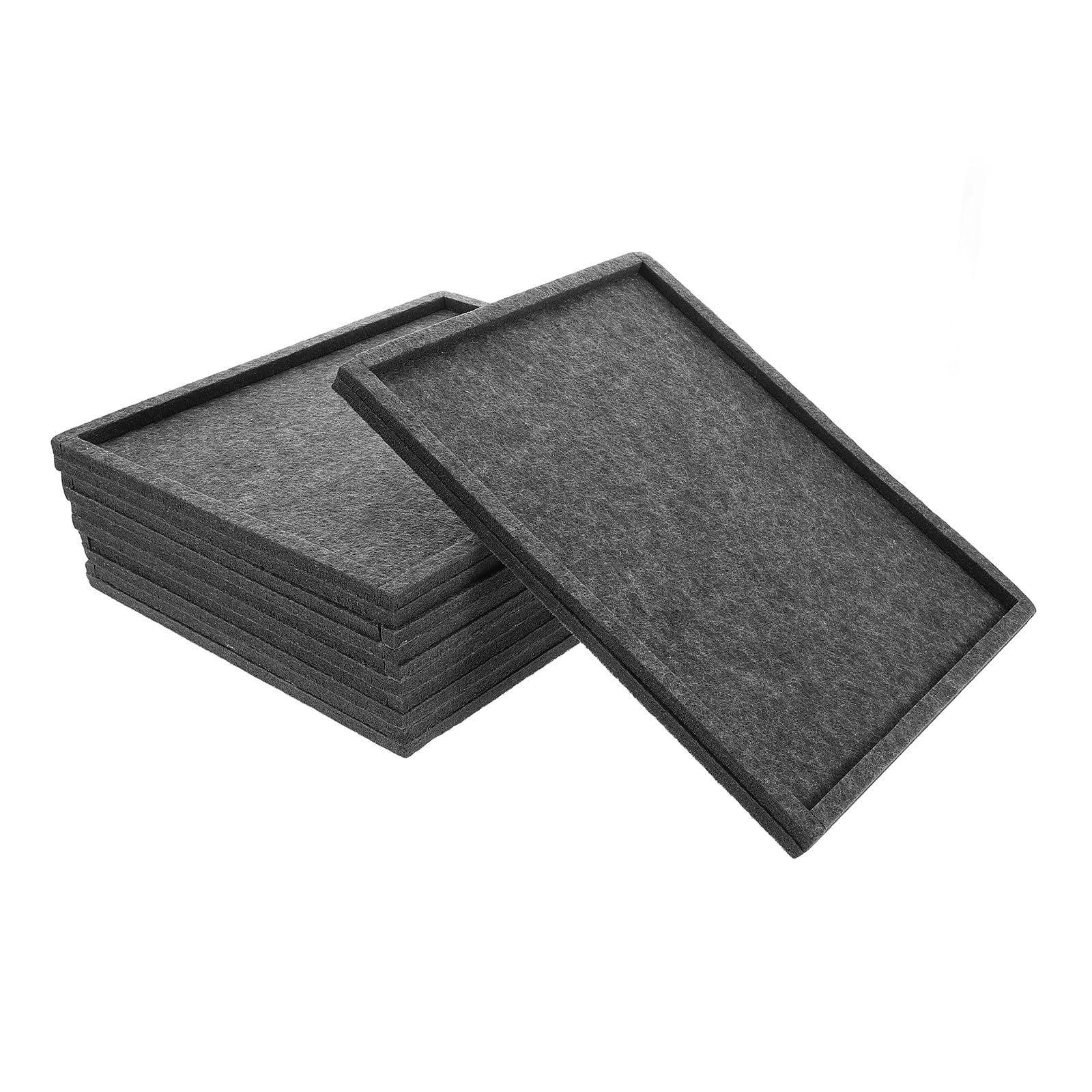 SUPVOX Plateau de Tri de Puzzle en Feutre 1 Set Plateau de Rangement Multifonctionnel Facile à Empiler pour Pièces de Puzzle pour Organiser