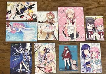 魔法少女まどか☆マギカ　特典　まとめ売り　イラストカード　ブロマイド Amazon.co.jp: 魔法少女まどかマギカ 特典 イラストカード