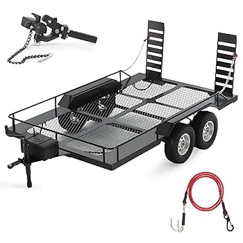 Amazon | RCトレーラーメタル 1/10スケール トレーラーキット RC