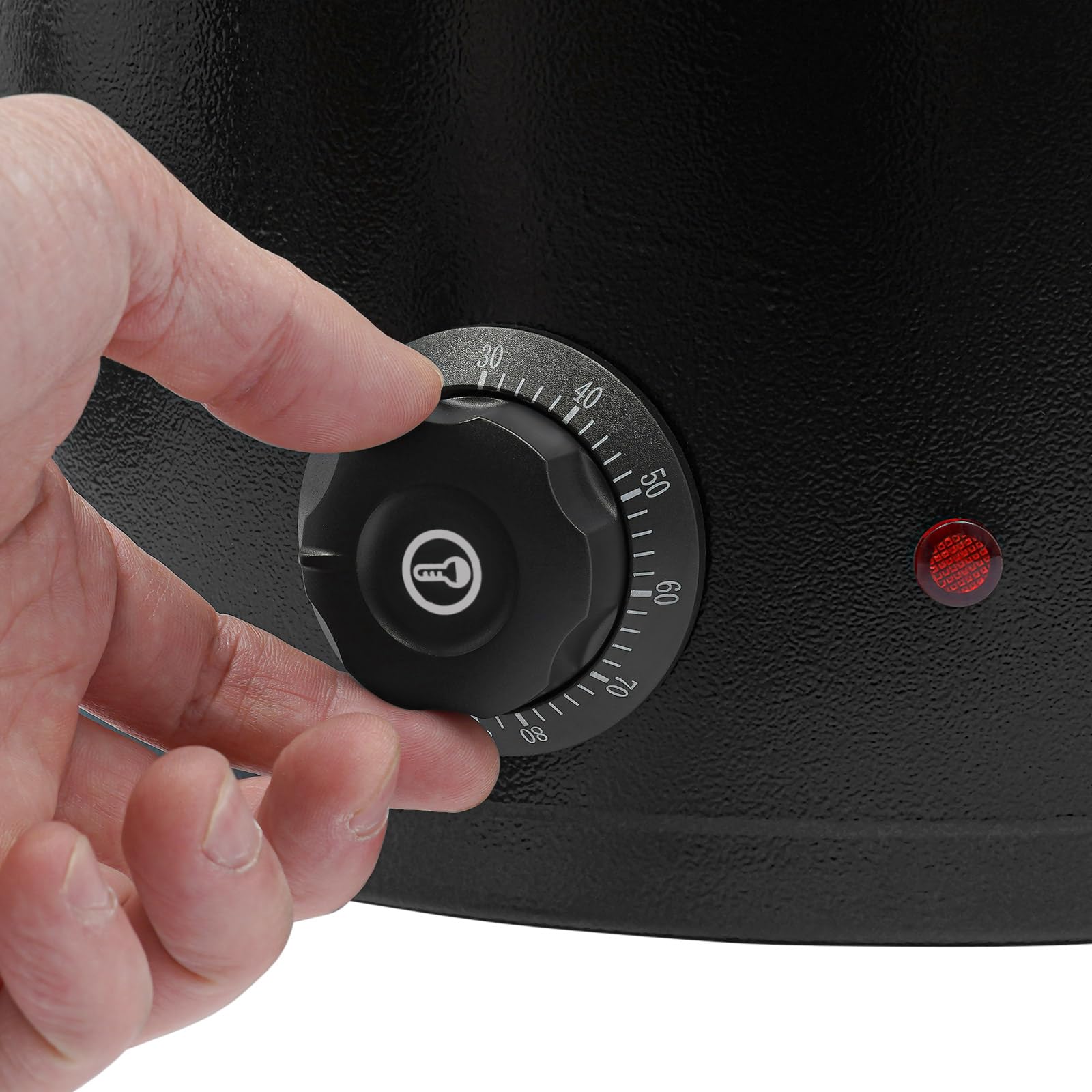 Pentola elettrica da 13 l, grande capacità, contenitore interno estraibile fino a 85 °C, contenitore per alimenti, scalda zuppe, caldaia da banco