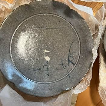 年代物の大きな絵皿です。 a2868 46cm 大皿 色絵 飾り皿