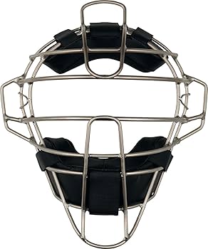 【試着のみ】ミズノプロ　硬式用キャッチャーマスク　チタンフレーム　シルバー MIZUNO ミズノプロ 野球 硬式用キャッチャーマスク チタンマスク