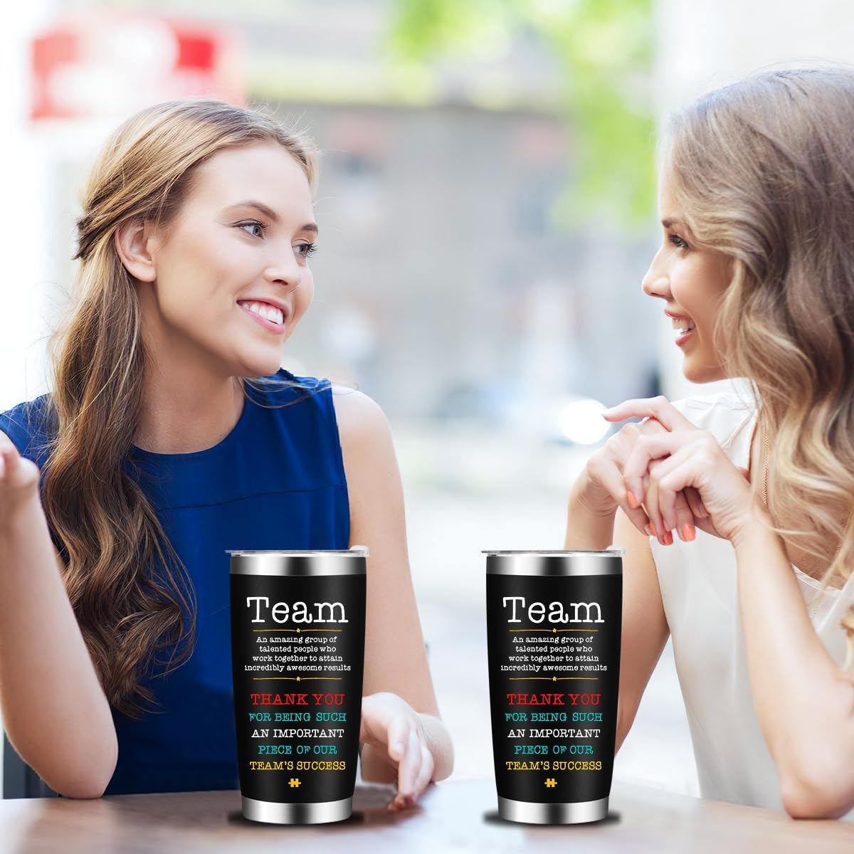 Team Gifts for Employee, Appreciation Gifts for Teammate Coworker,GiftsBulk For Team Building, 20OZ Teamwork Definition Tumbler - Image 5