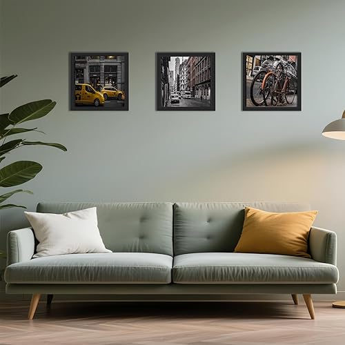 Miniatura 9 de Marco para póster de 18 x 24 pulgadas, marcos de fotos para pared, individual, color marrón