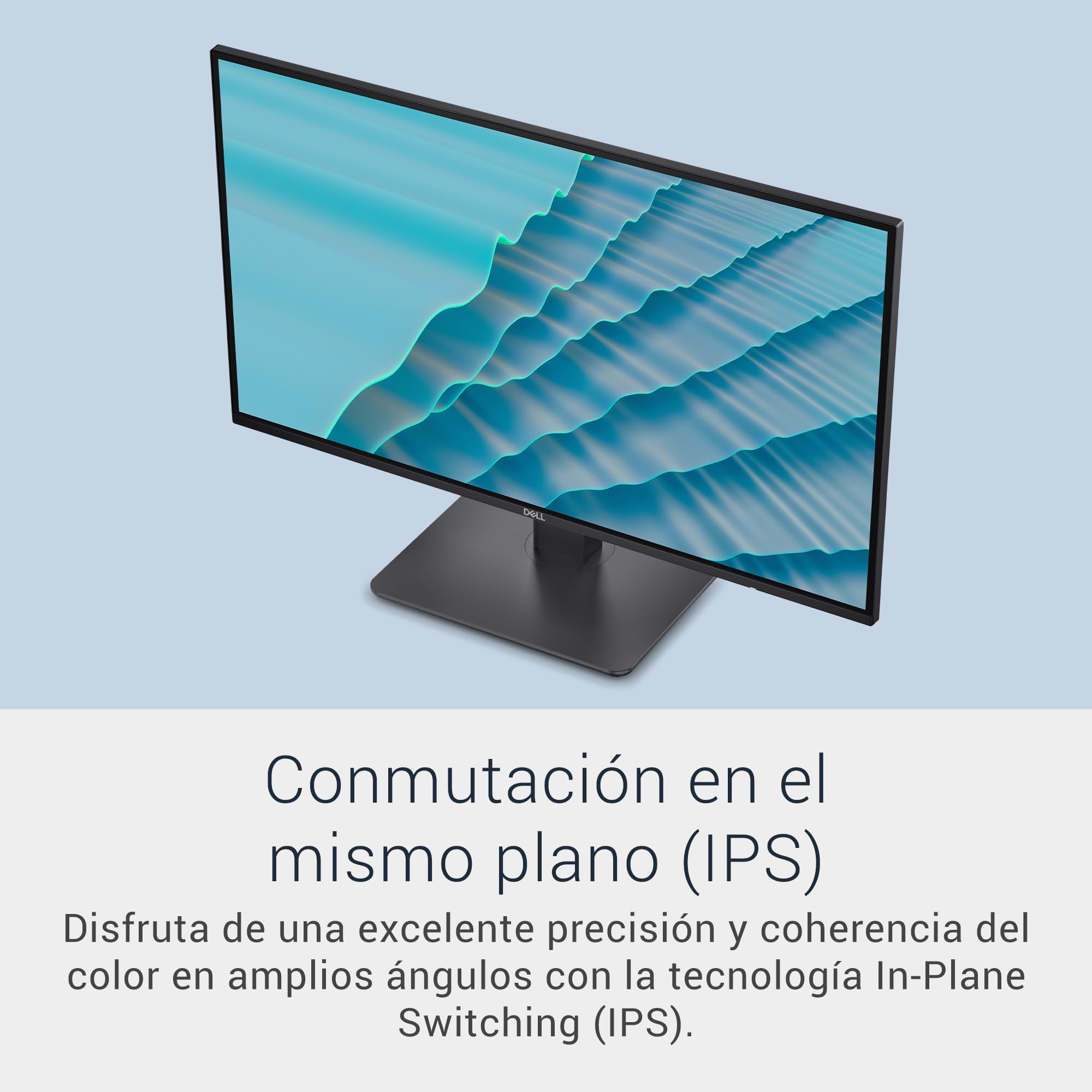 DELL 27 Monitor - SE2726D, QHD (2560x1440), 144Hz, IPS, 1ms MPRT, AMD FreeSync, 99% sRGB, VESA (100x100mm), DisplayPort, HDMI, 3 Años de Garantía, Negro