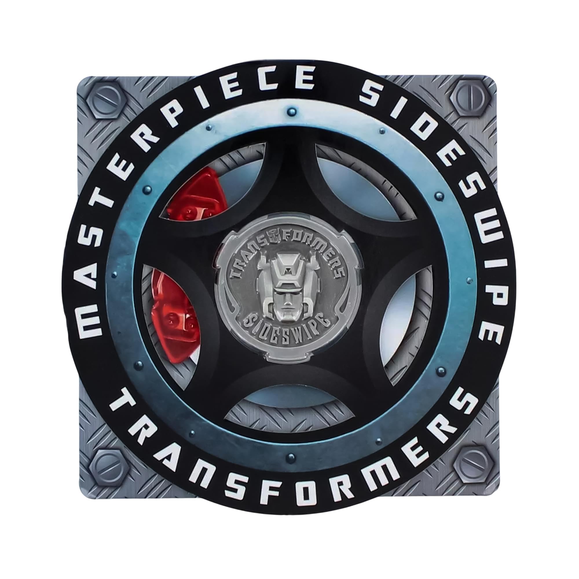 Transformers Masterpiece Exclusive Sideswipe Silver Coin jeton argent de collection - 8