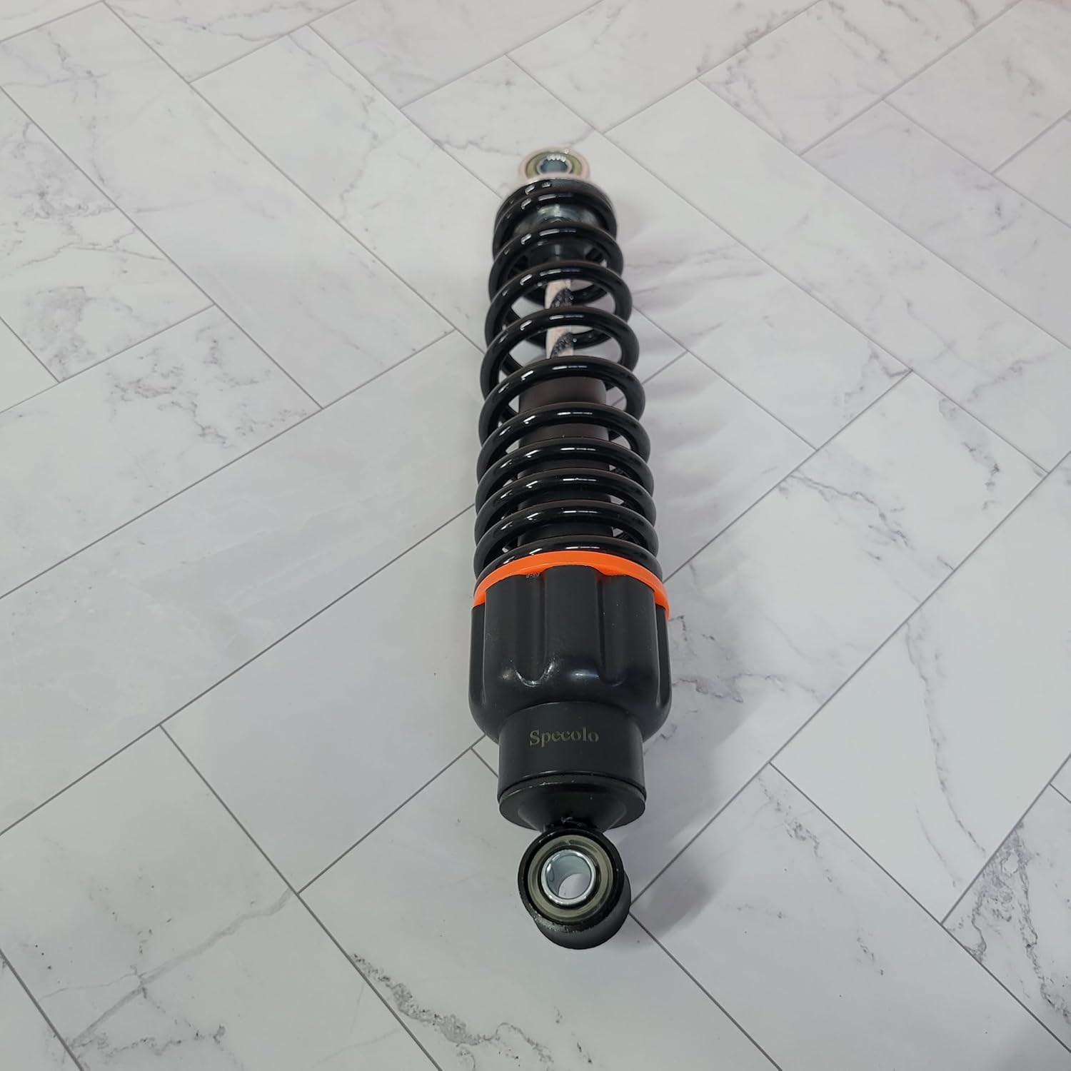 Specolo Shock absorbers for motorcycles Adjustable rear suspension coil spring shock absorber, suitable for most motorcycles.