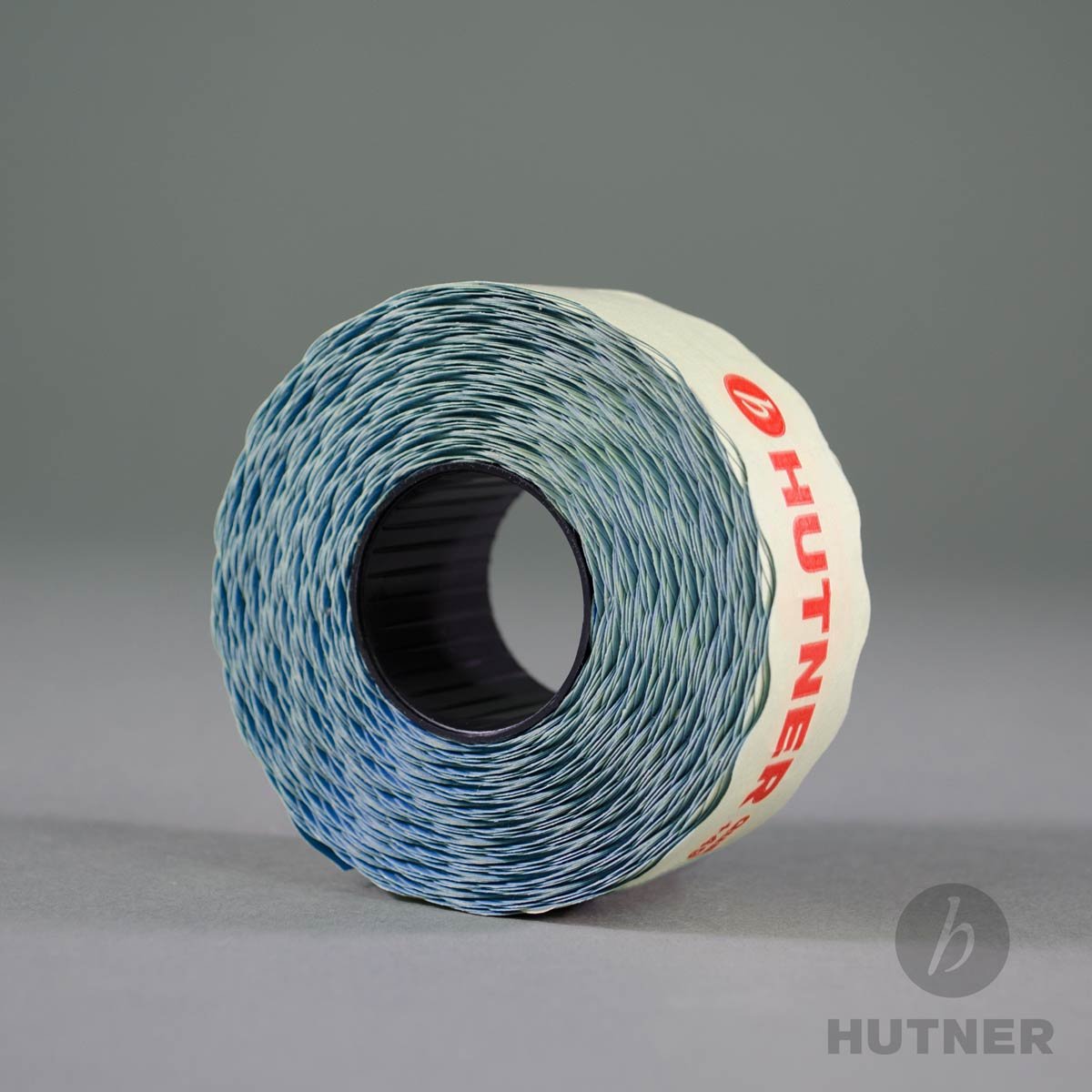 30 Rollen Preisetiketten 26x12 hell-blau permanent | 45.000 Etiketten | Preisauszeichner Etiketten | Auszeichner Etiketten | HUTNER