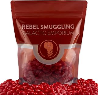 Cinnamon Lovers Heart Shaped Gourmet Jelly Beans Bulk 2LB Bag by Rebel Smuggling Galactic Emporium