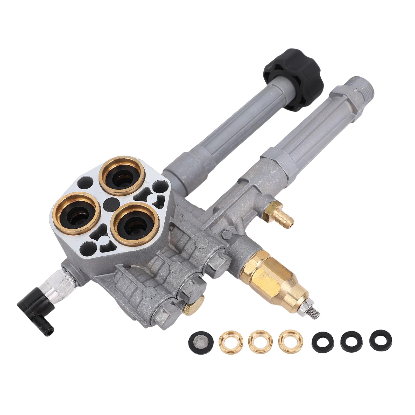 Conjunto de Bomba de Lavado a presión Reemplazo de aleación de Aluminio con válvula de Alivio de presión para Bombas de Lavado de Alta presión AR43361 SRMW2.3G28 SRMW2.4G28