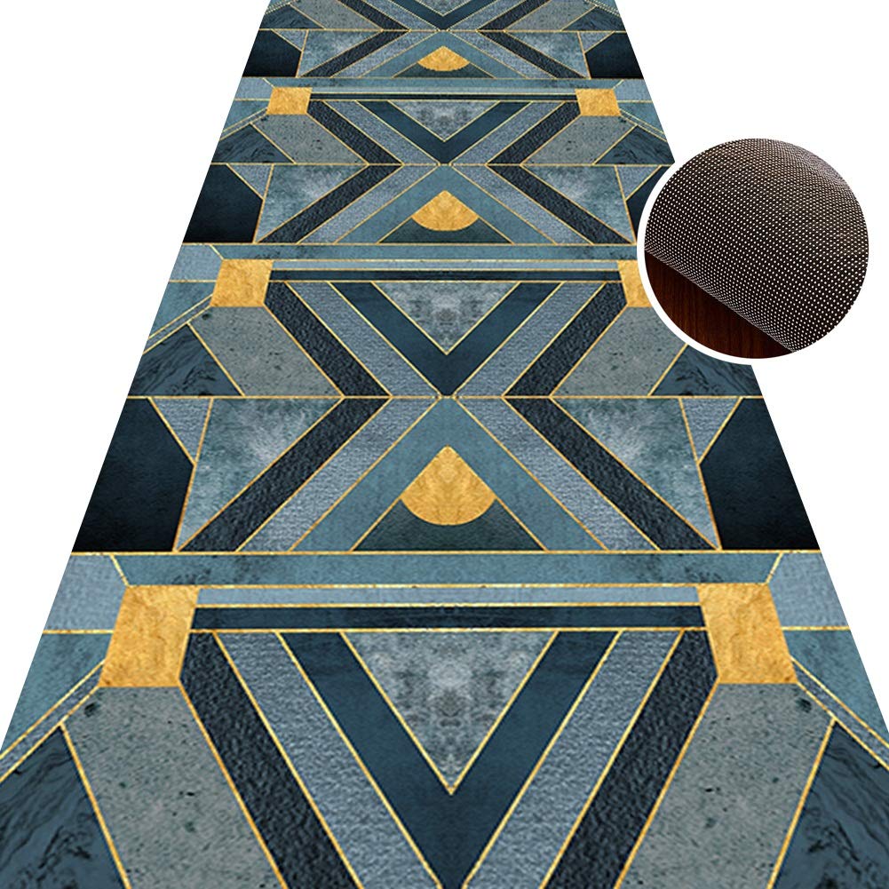 Tapis de couloir géométrique 1.2x5m en style B tapis de passage d'allée long