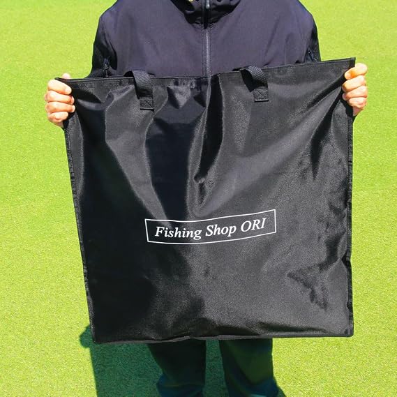 Fishing Gear Landing Net Bag L Black ori-783330