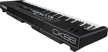 Yamaha CK Series 88-Key Stage Keyboard with Built-In Speakers, Black (CK88)