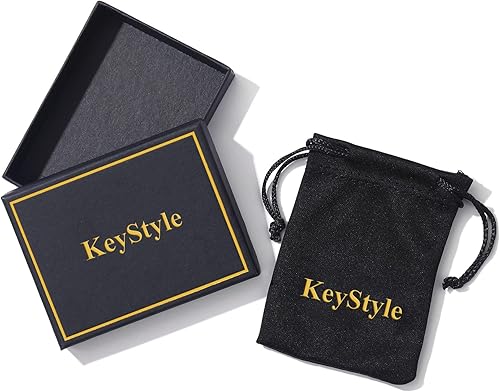 Miniatura 8 de KeyStyle Bold Initial Letter Ring Adjustable, GoldChic Jewelry Women Gold Statement Rings Personalised Engraved Womens Open Signet Ring for Party