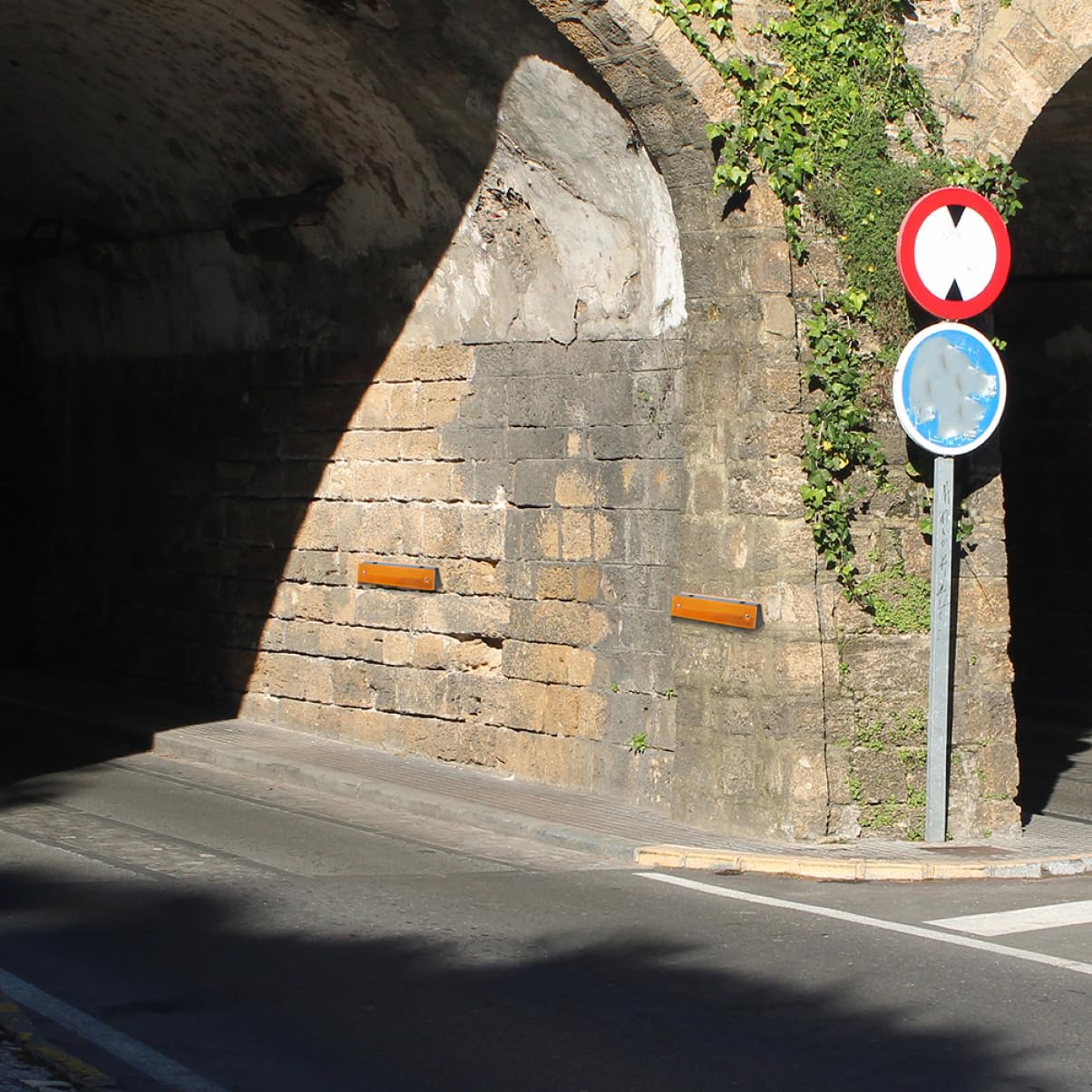 Marcador De Pavimento Reflectant De Advertencia