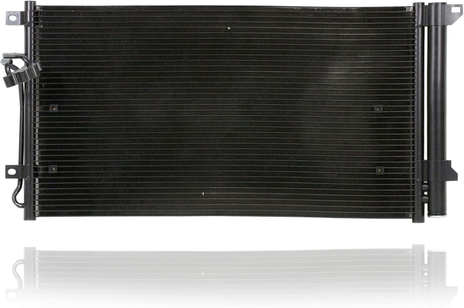 A/C Condenser - Pacific Best Inc. Compatible/Replacement for 3873 07-15 Audi Q7 - With Receiver & Dryer