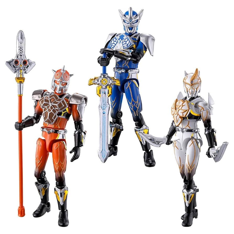 BANDAI - イノシシさん専用 S.I.C. Vol. 49 Henshin Ninja ARASHI & MAJINSAI Action Figure
