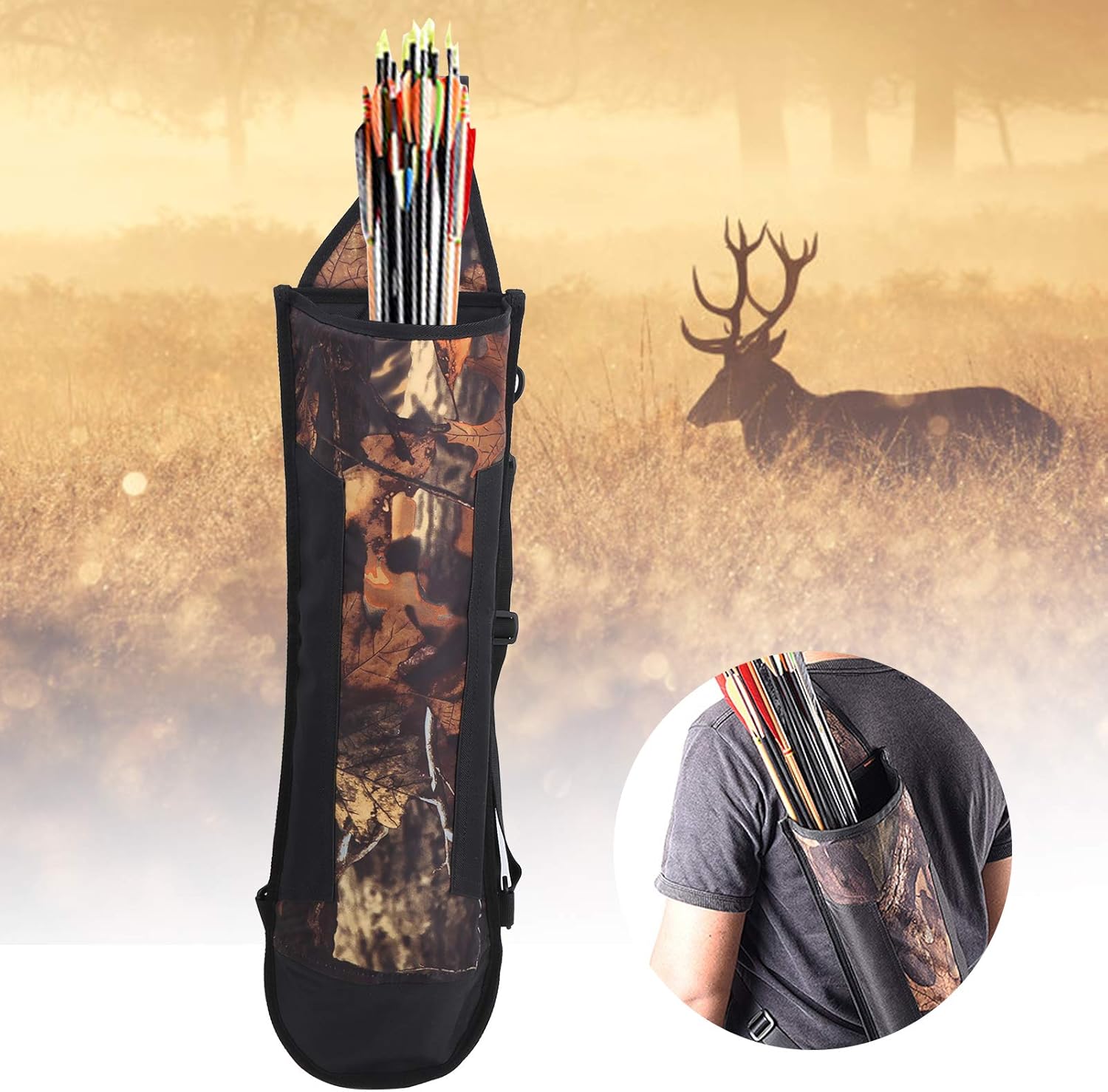 hunting backpack with quiver