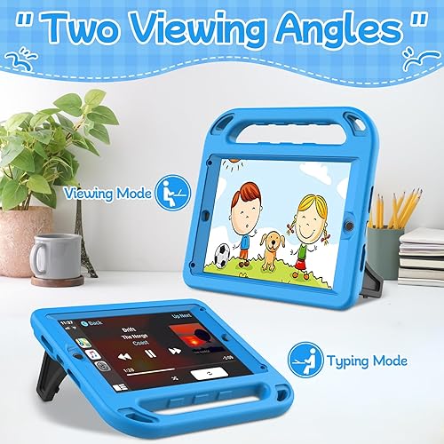 Miniatura 7 de Funda BMOUO para niños para iPad de 9.7 pulgadas 65 generación (iPad de 20172018), funda para iPad 9.7Air 2 con protector de pantalla, funda para