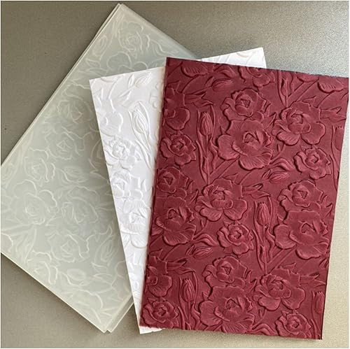 Qoiseys Carpetas de plástico de calabaza y ciervos de Halloween para hacer tarjetas, plantilla de estampado en relieve, plantilla de papel para