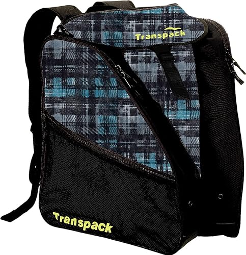 Miniatura 6 de TRANSPACK Mochila unisex XT1 con estampado resistente al agua para viajes, deportes de invierno, 46 L, para botas de esquí, snowboard, casco y
