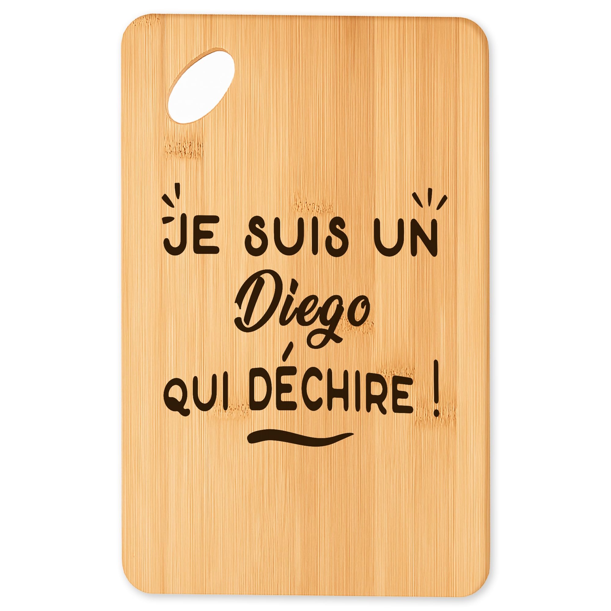 Planche à découper Diego : partagez le bonheur d'un cadeau original en cuisine