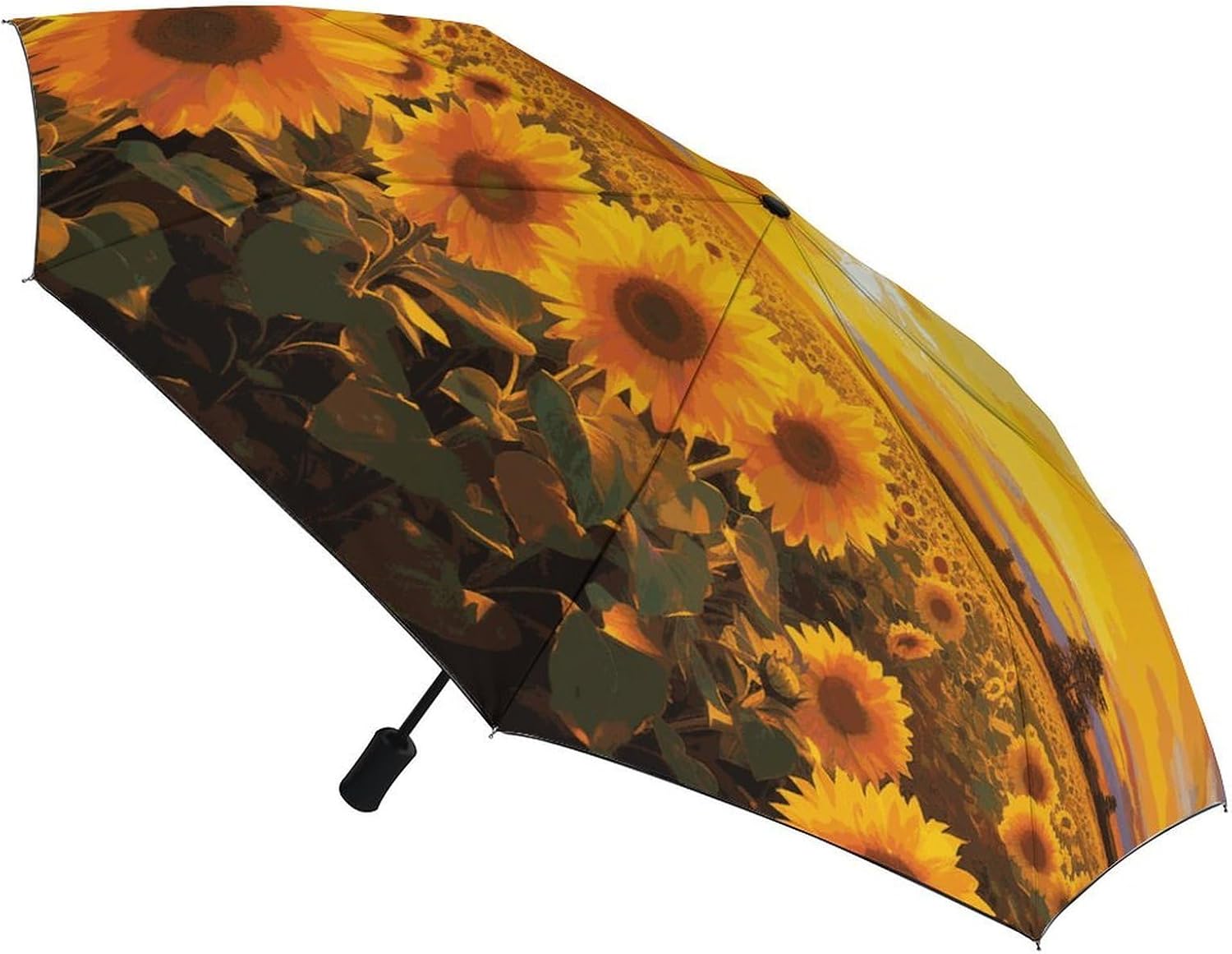 Automatic Folding Umbrella Windproof Travel Umbrella image 3