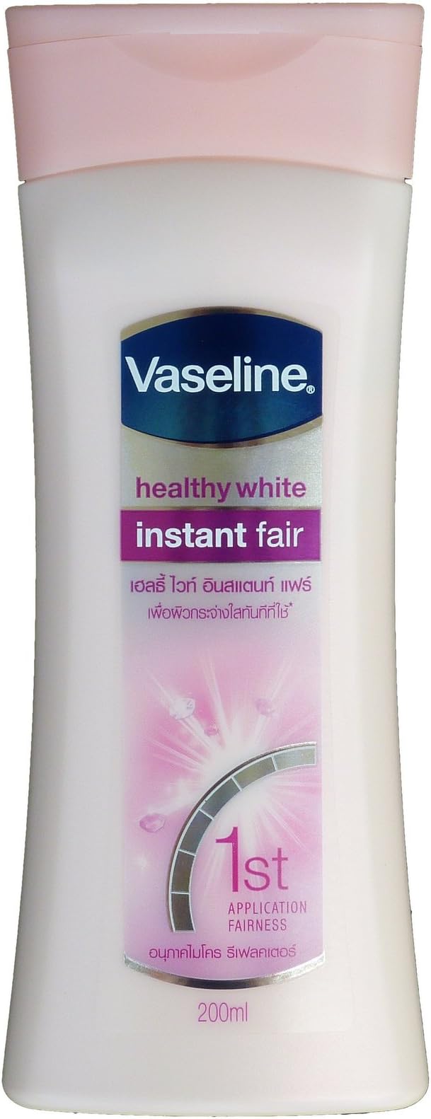 Vaseline Healthy White Instant Fair Lotion : 200ml by Thailand