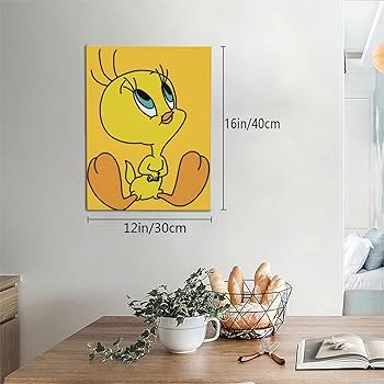 Amazon.co.jp: トゥイーティー アニメ アートパネル アート