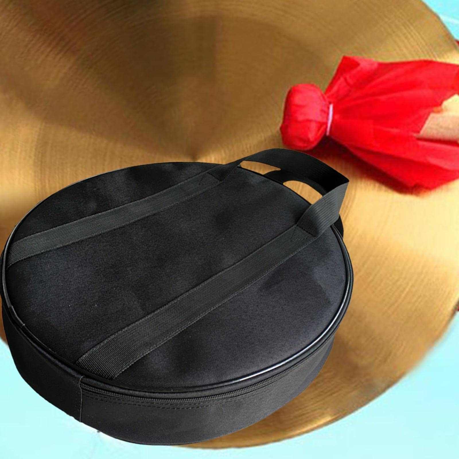 rockible Housse de Cymbale avec Poignée de Transport Housse de Transport étanche pour Instruments à Percussion